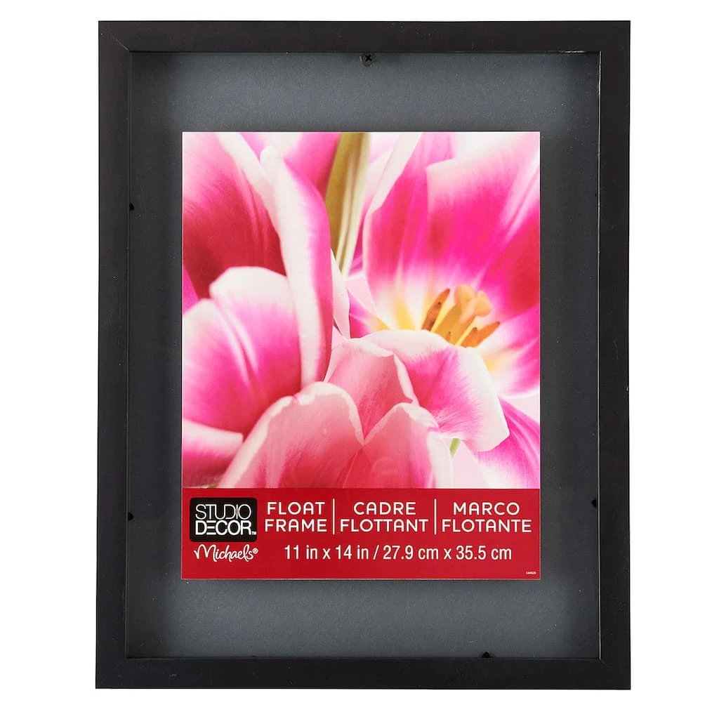 New π 8 Pack: Black 11" x 14" Float Frame by Studio Décor® by Studio Decor β 1 New π 8 Pack: Black 11" x 14" Float Frame by Studio Décor® by Studio Decor β