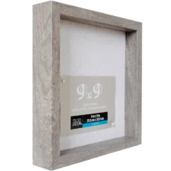 Outlet 👏 8 Pack: Gray 9" x 9" Belmont Shadow Box by Studio Décor® by Studio Decor 😍 -The Decor Frame Sales Store MP468366 3