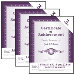 Promo 🔔 12 Packs: 3 ct. (36 total) Black 8.5" x 11" Frame, Basics by Studio Décor® by Studio Decor ⭐
