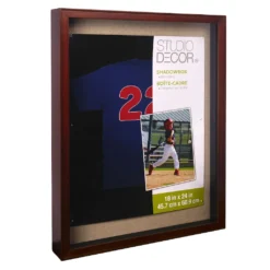 Wholesale 🛒 4 Pack: Walnut Shadow Box by Studio Décor® by Studio Decor 💯