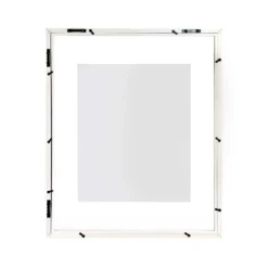 Deals ❤️ 6 Pack: White Wooden 16" x 20" Float Frame by Studio Décor® by Studio Decor 🔔 -The Decor Frame Sales Store MP546846 4